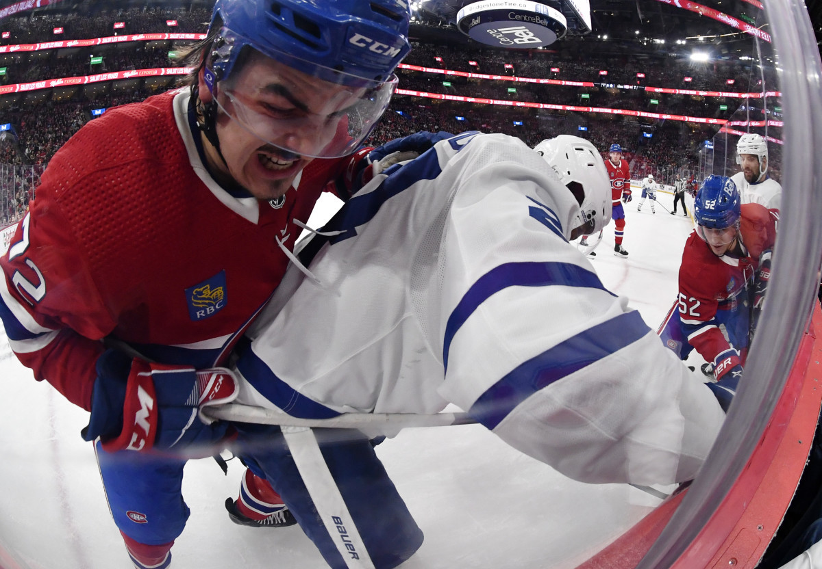 Montreal Canadiens' Xhekaj Dominates in Epic Heavyweight Bout Against Rempe: A Night of Thrills and Injuries at the Bell Centre