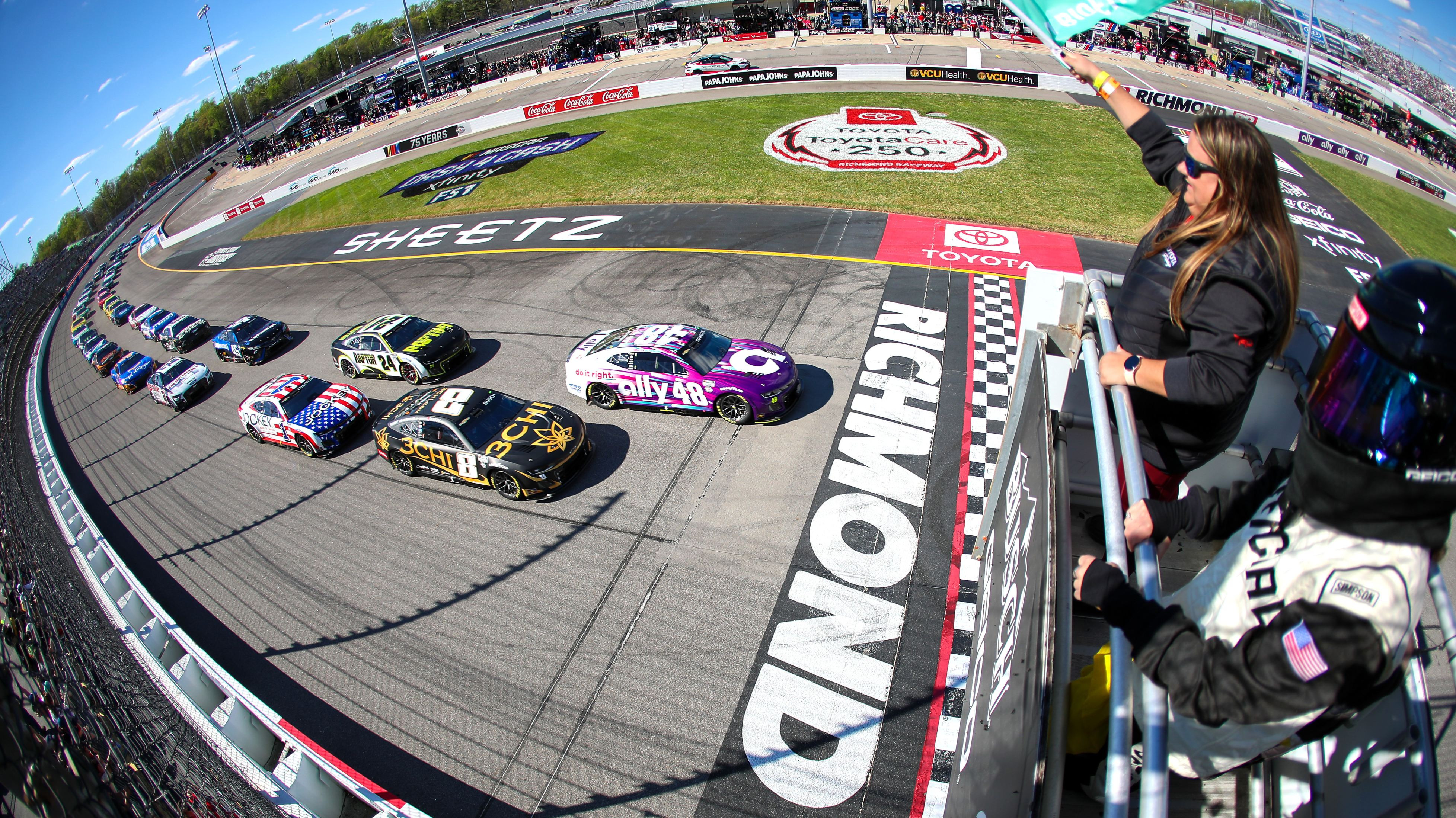 NASCAR Returns to Richmond Raceway Full Schedule, TV Coverage and