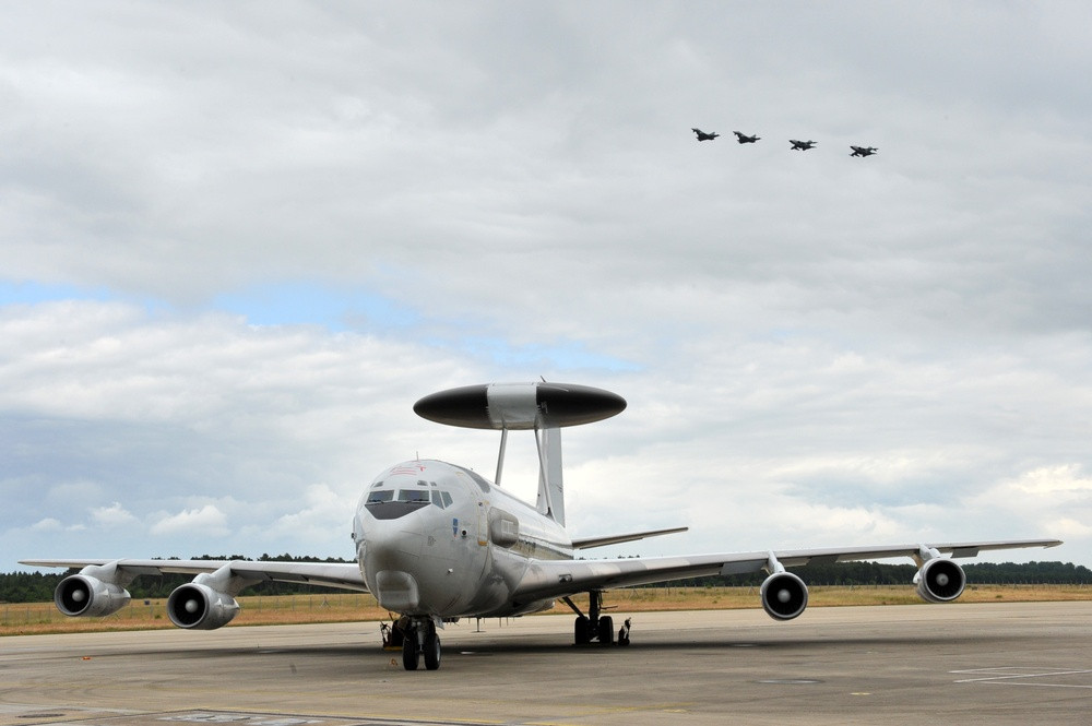 NATO Air Base in Germany on High Alert: Security Level Raised Due to Potential Threat