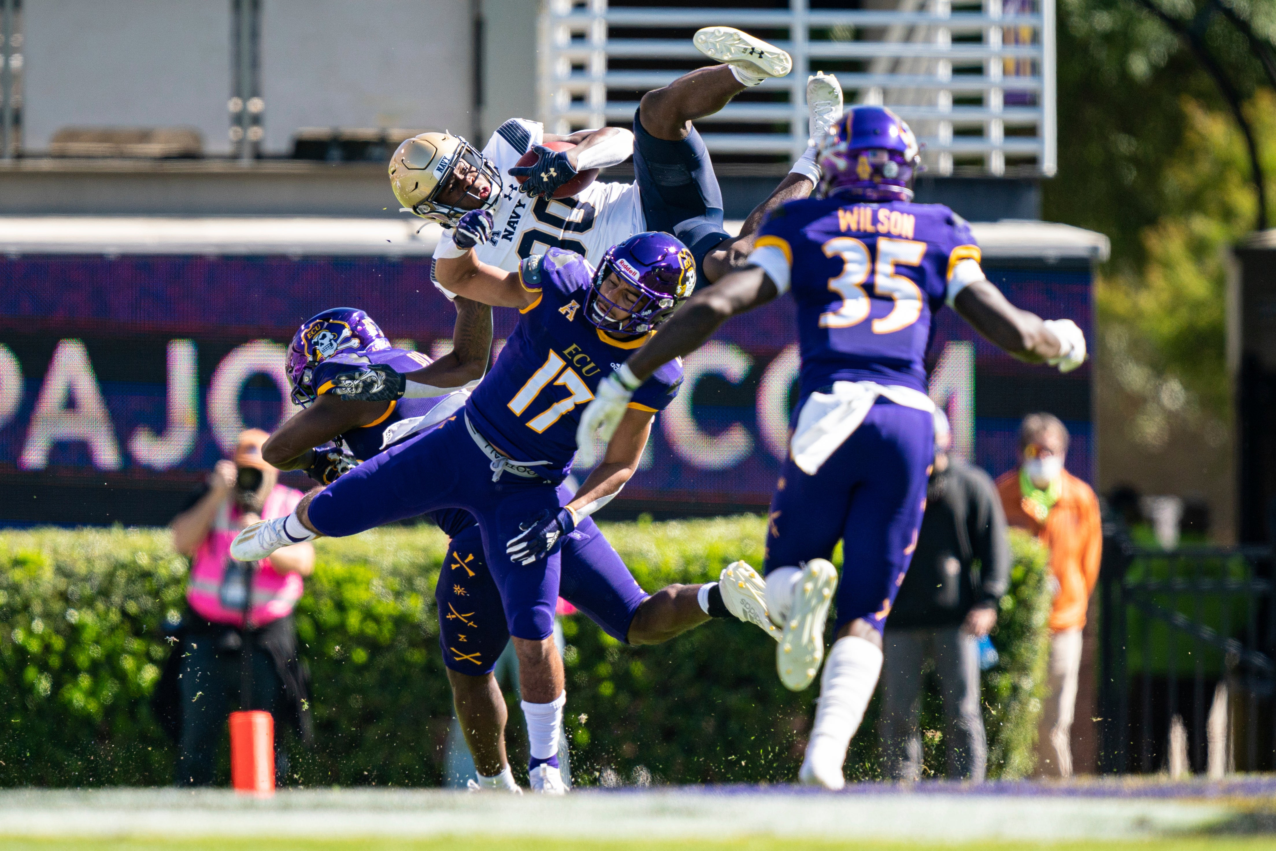 Navy Upsets East Carolina Pirates in Thrilling Black Friday Matchup: 34-20 Victory Snaps ECU's Winning Streak