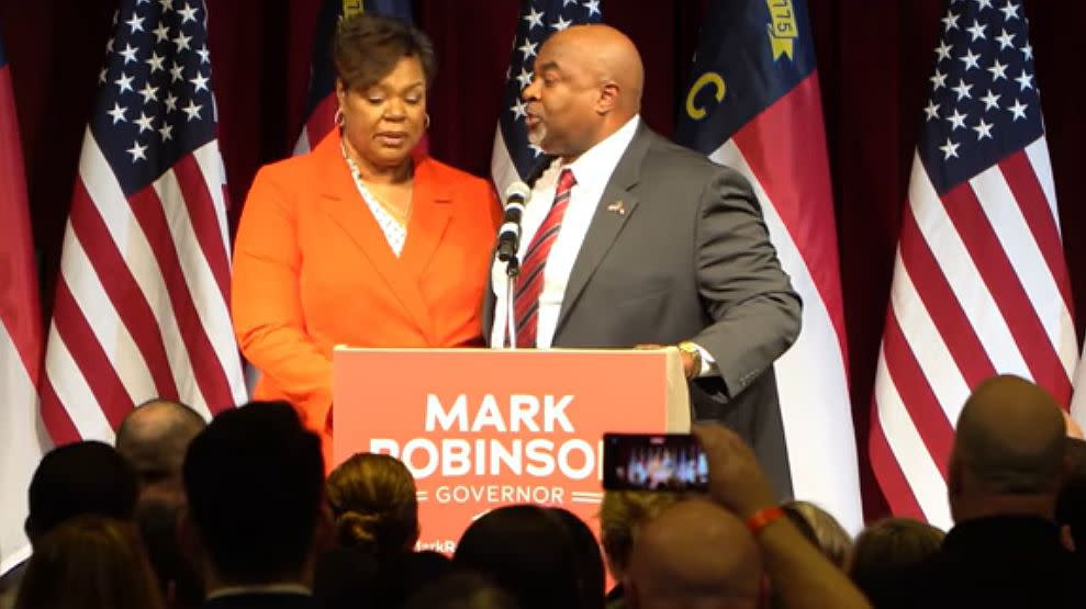 NC Lt. Gov. Mark Robinson Hospitalized with Burns During Campaign Event