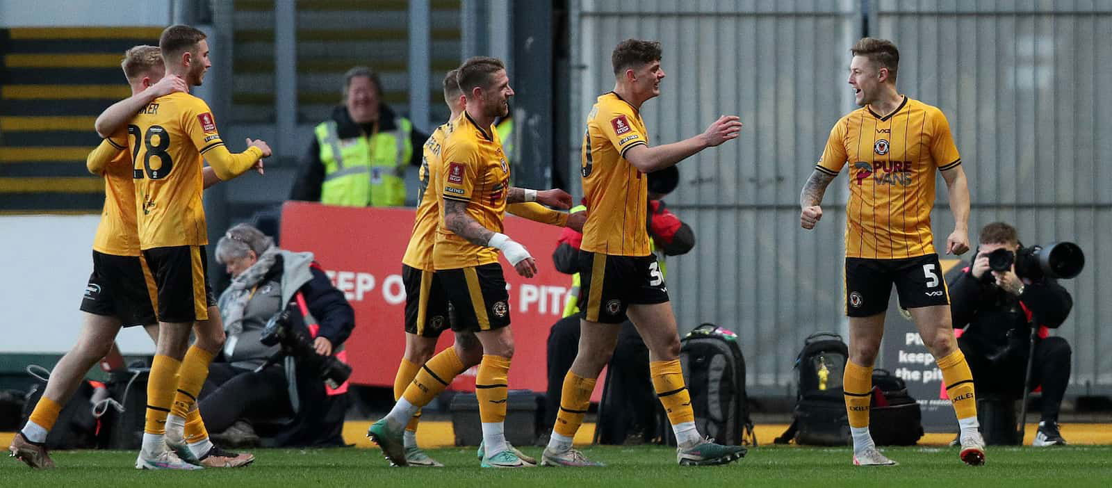 Newport County Sign Towering Striker Hamzad Kargbo After Successful Trial