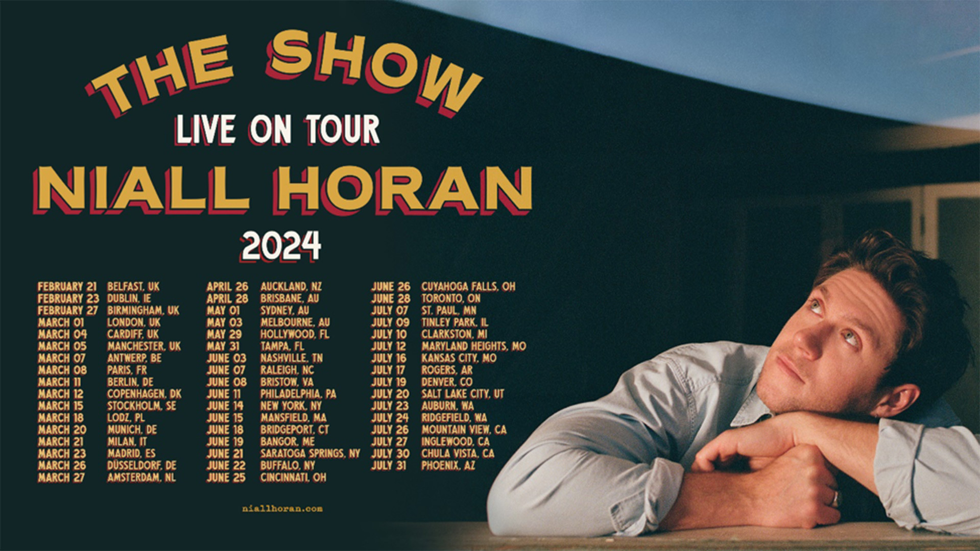 Niall Horan's Biggest Tour Yet: 'The Show' Hits Dublin This Weekend!