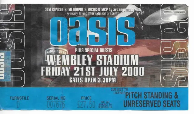 Oasis Adds Two Extra Wembley Dates After Ticket Chaos