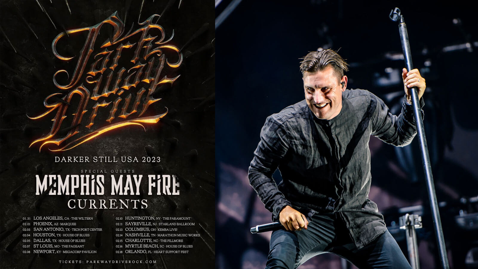 Parkway Drive's 20th Anniversary Tour: A Sonic Journey Through Two Decades of Heavy Music