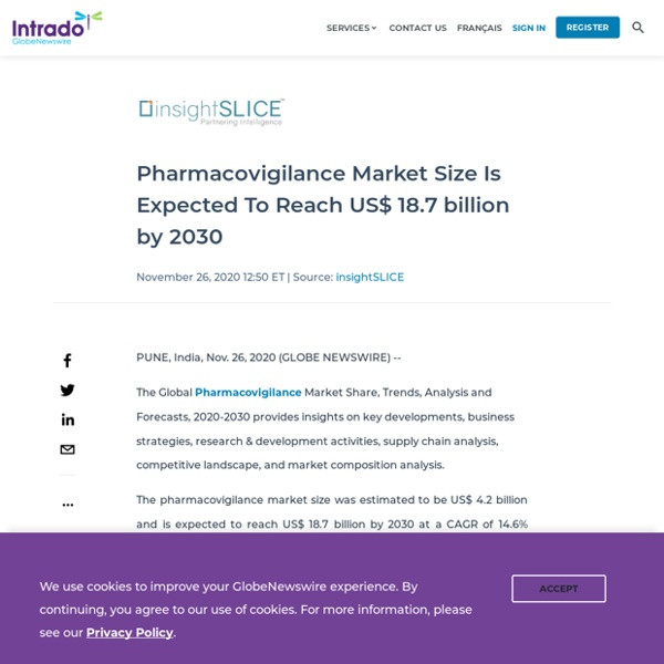 Pharmacovigilance Market to Reach $19.5 Billion by 2031: AI, Outsourcing, and Global Health Initiatives Drive Growth