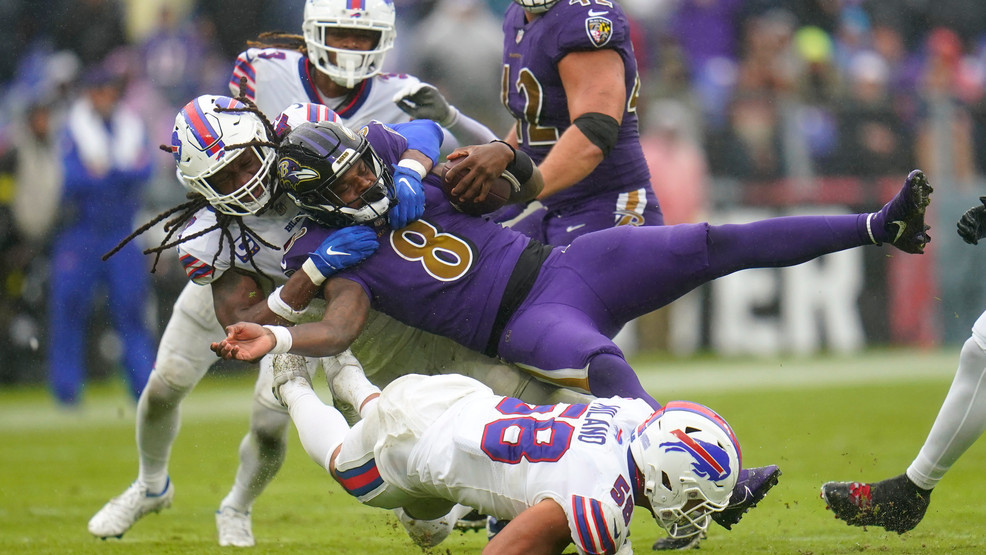 Ravens' Heartbreak: Andrews' Drop Seals Bills' AFC Championship Bid!