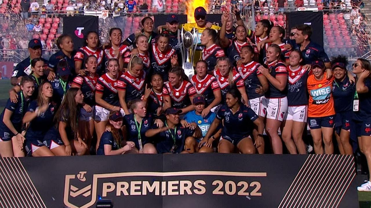 Roosters Resist Sharks Comeback to Win NRLW Grand Final