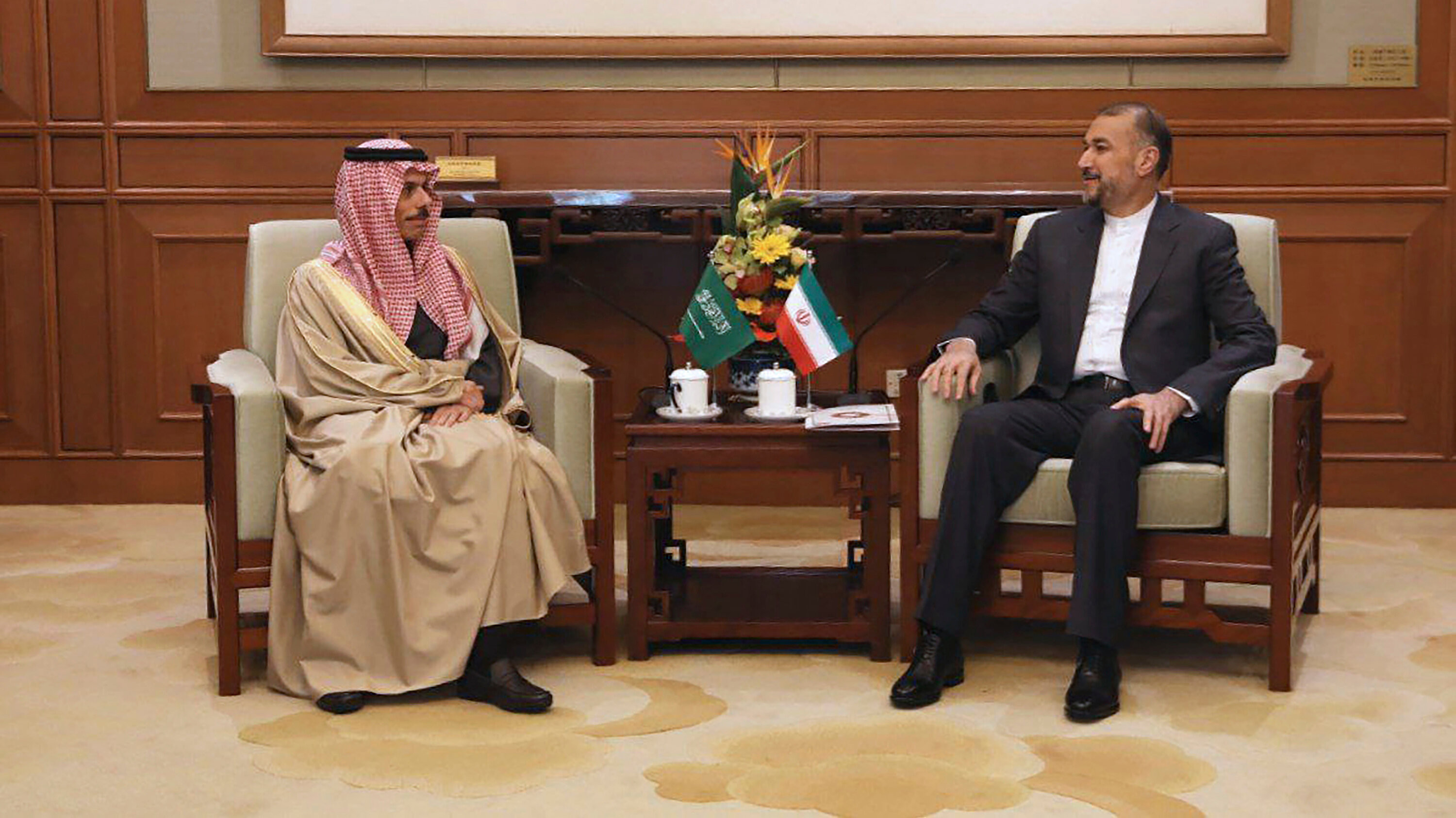 Saudi Arabia's Foreign Minister Meets with Iranian Counterpart in New York