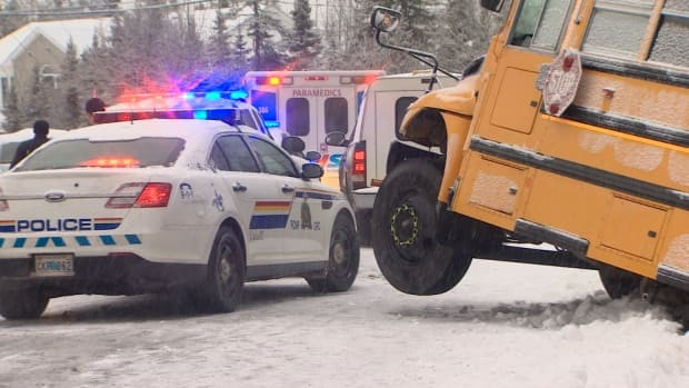 School Bus Slides into Ditch in Muskoka: One Child Injured, Winter Driving Safety Concerns Raised