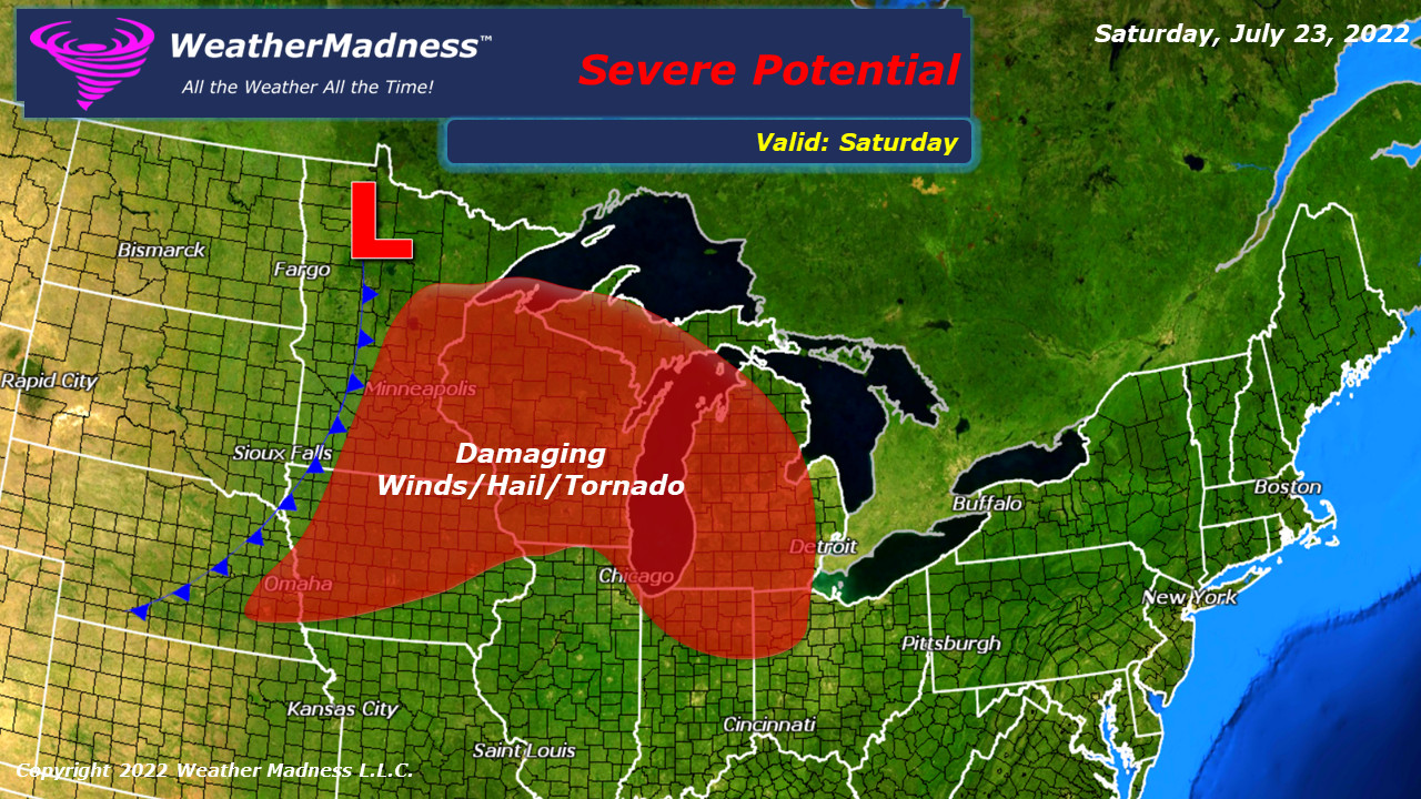 Severe Storms Threaten the Midwest: Beware of Damaging Winds, Torrential Rains, and Possible Tornadoes