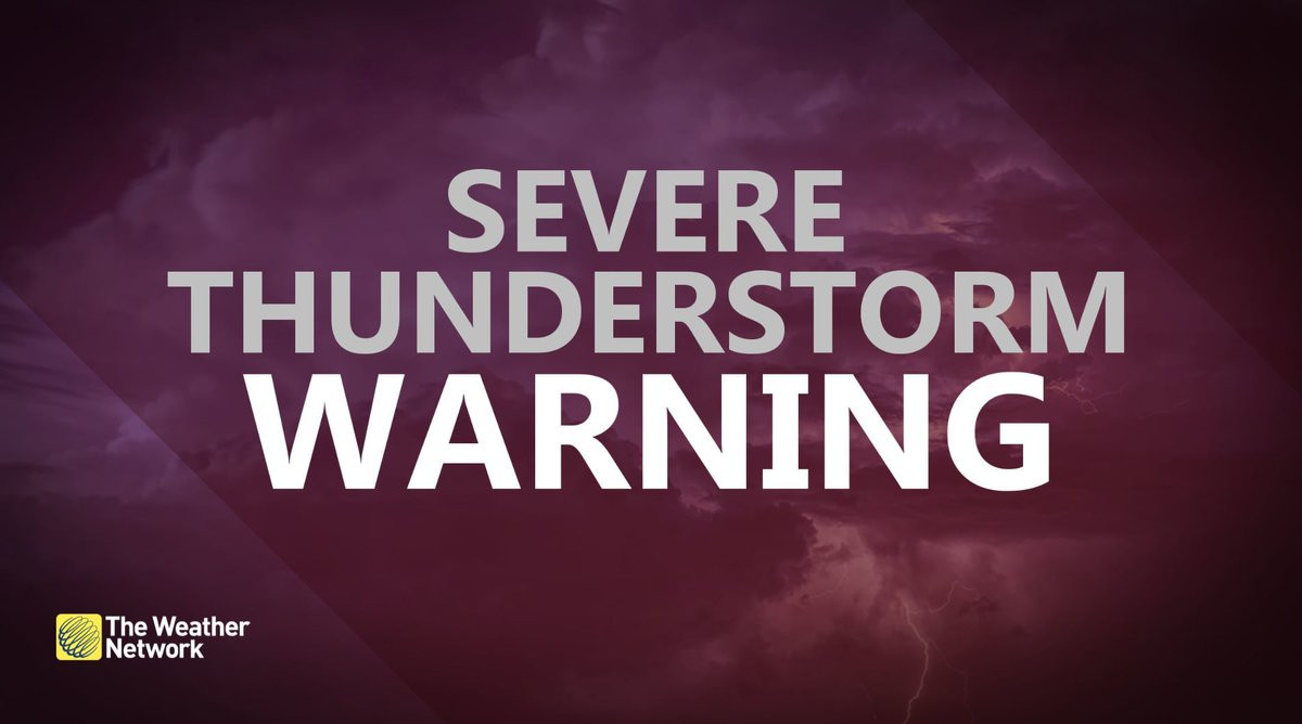 Severe Thunderstorm Warning Issued for Chatham-Kent: Heavy Rain and Strong Winds Expected