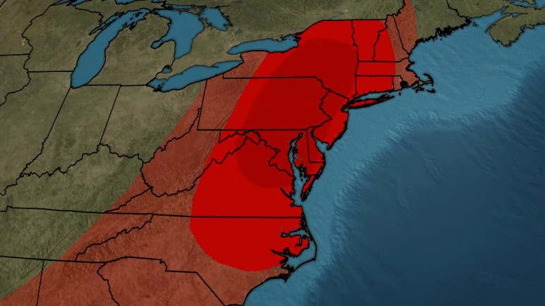 Severe Thunderstorms Threaten Northeast: Destructive Winds, Large Hail, and Tornado Risk