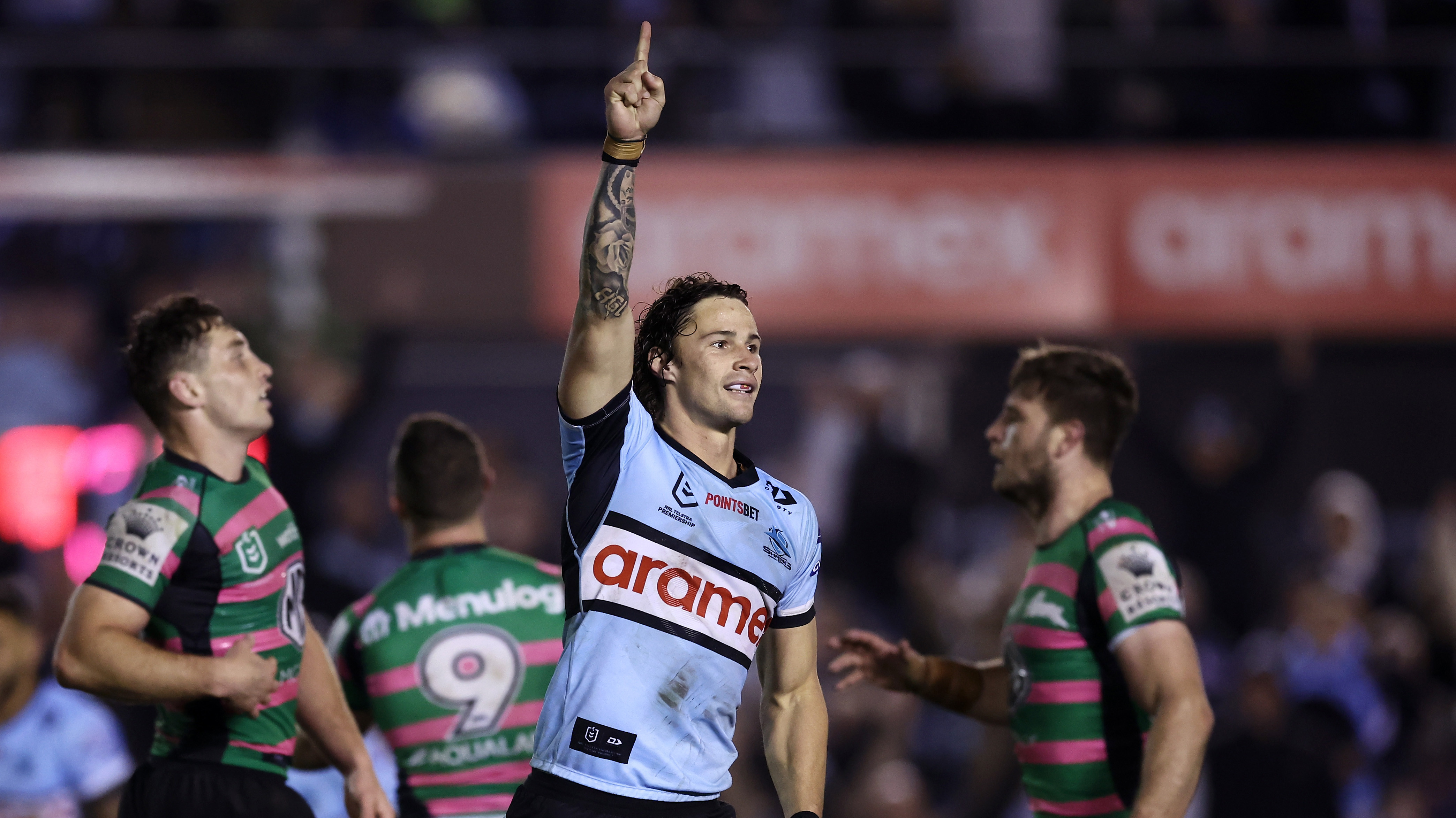 Sharks Sink Knights in Golden Point Thriller: Atkinson's Heroics Secure Crucial Win