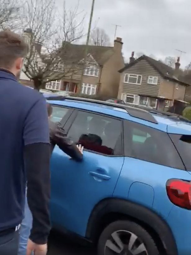 Shocking Video: Road Rage Turns Violent at Tesco Extra, Leaving Two Injured