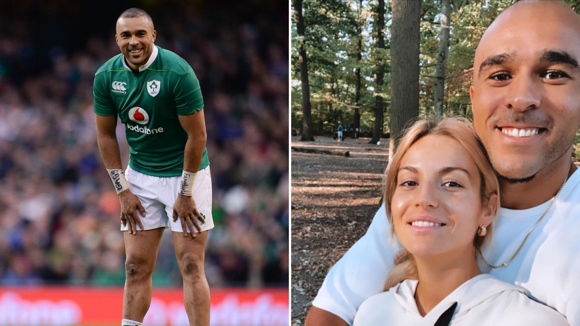 Simon Zebo Marries Long-Term Partner Elvira Fernandez in Lavish Second Wedding