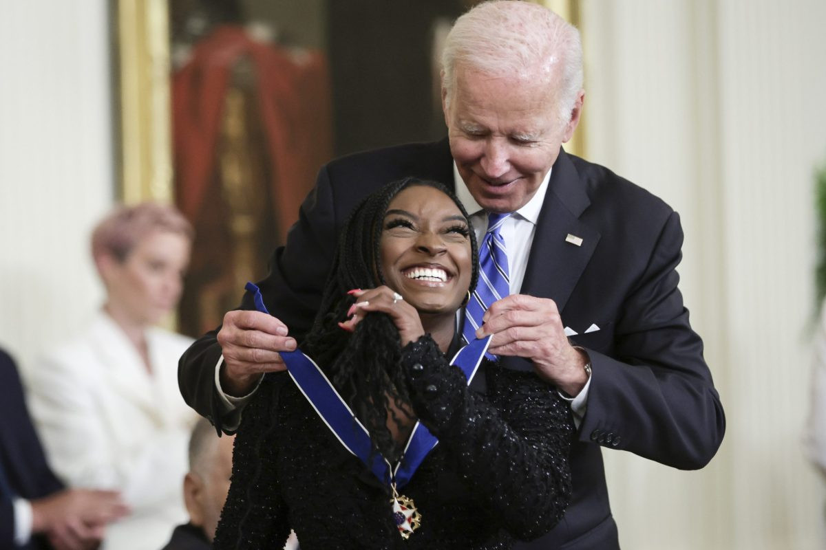 Simone Biles Takes a Swipe at Trump, Declaring 'I Love My Black Job' After Olympic Win