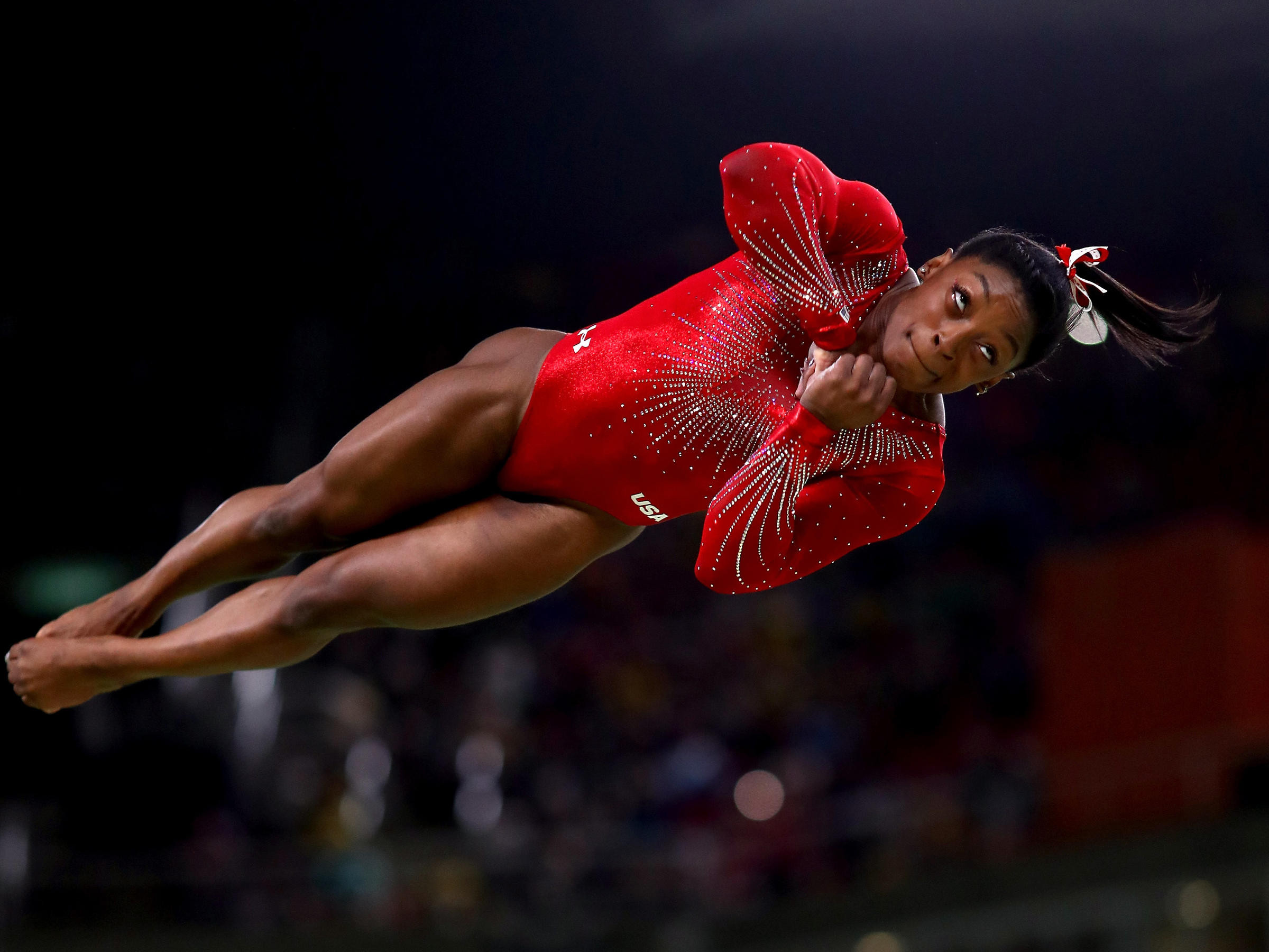 Simone Biles Wins 7th Olympic Gold in Vault Final, Defying the Twisties