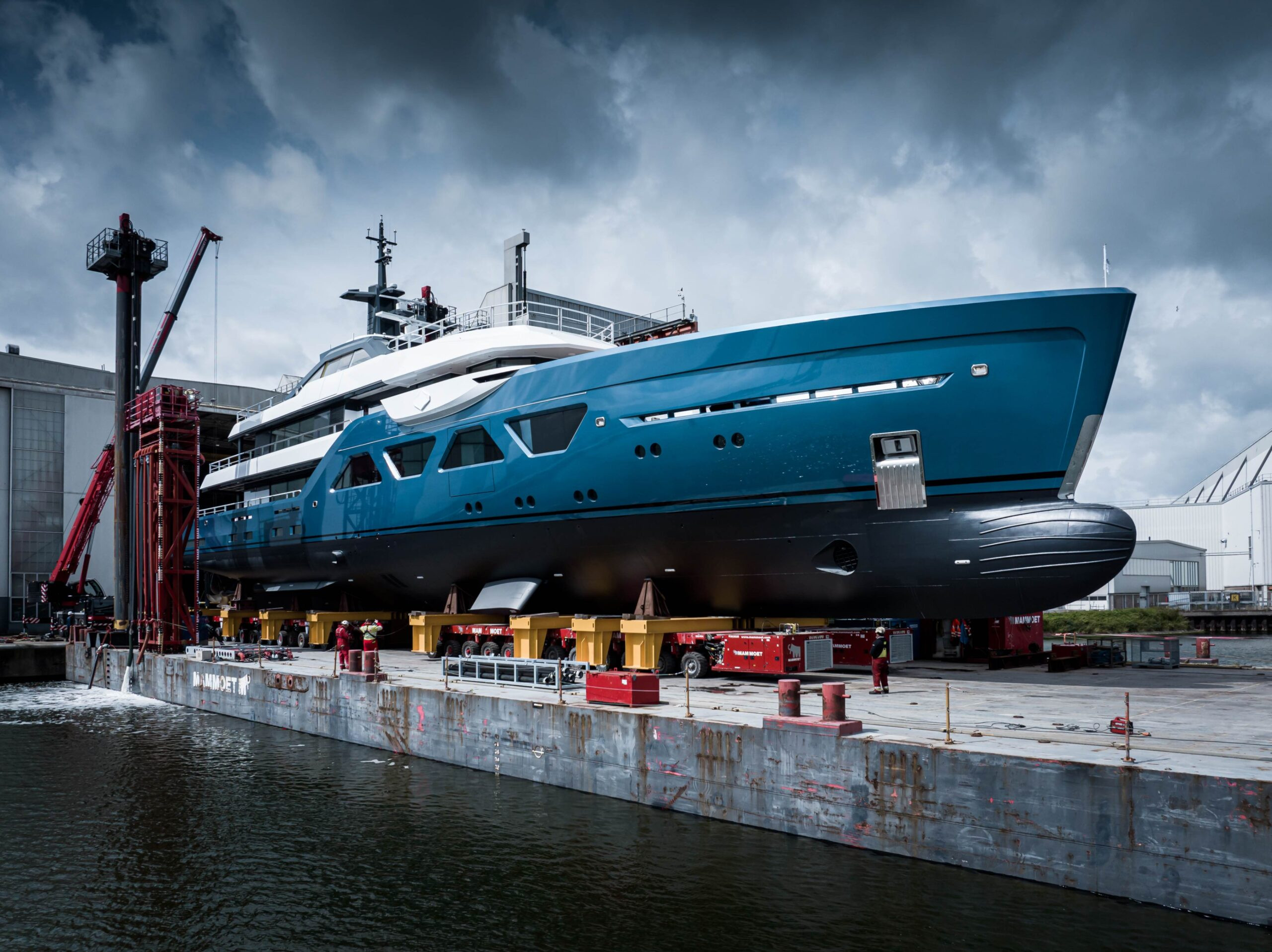 Sixth Amels 60 Yacht Completes First Sea Trials: A Stunning Debut on the Open Water