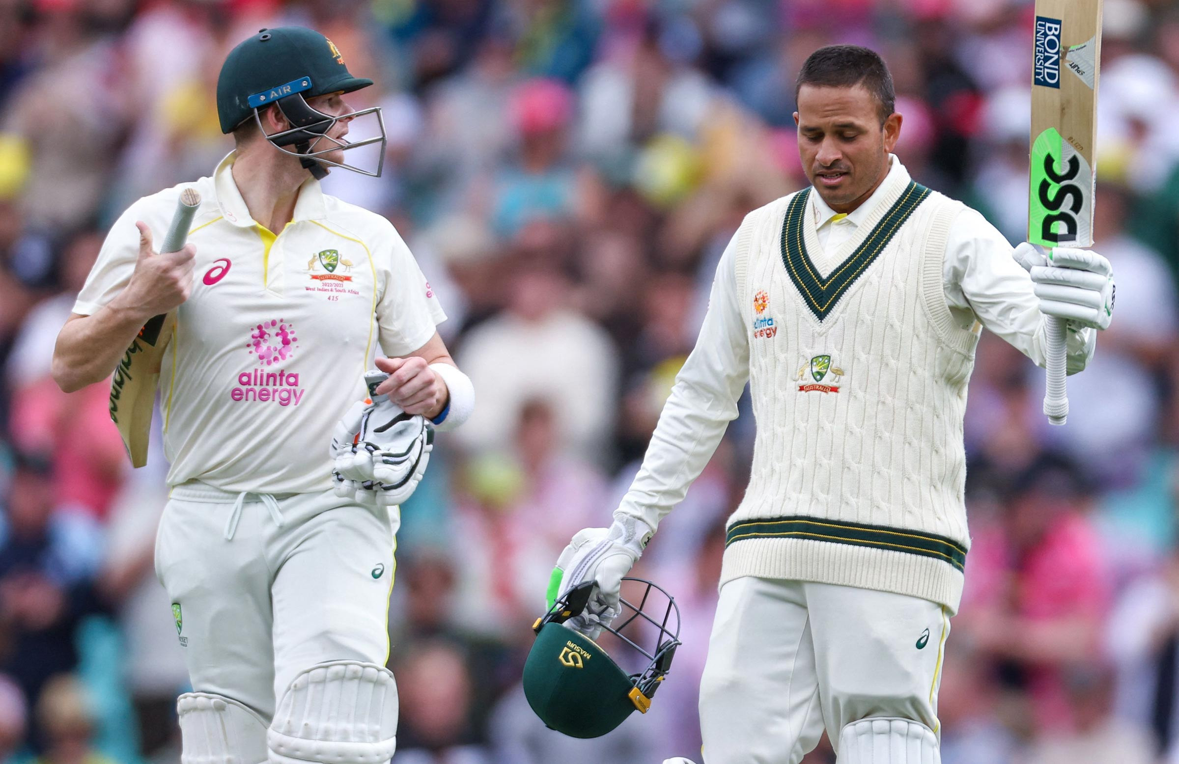 Smith's 10,000 Test Runs & Khawaja's Century: Australia Dominates Day 1 in Galle!