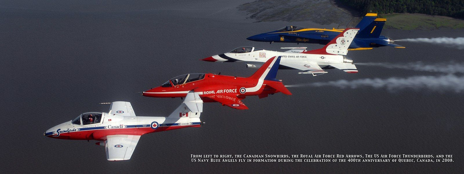 Snowbirds and Red Arrows to Fly Over Ottawa for British High Commission Opening