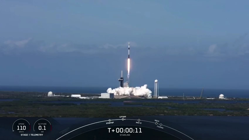 SpaceX Launches Another Batch of Starlink Satellites, Expanding its Internet Constellation