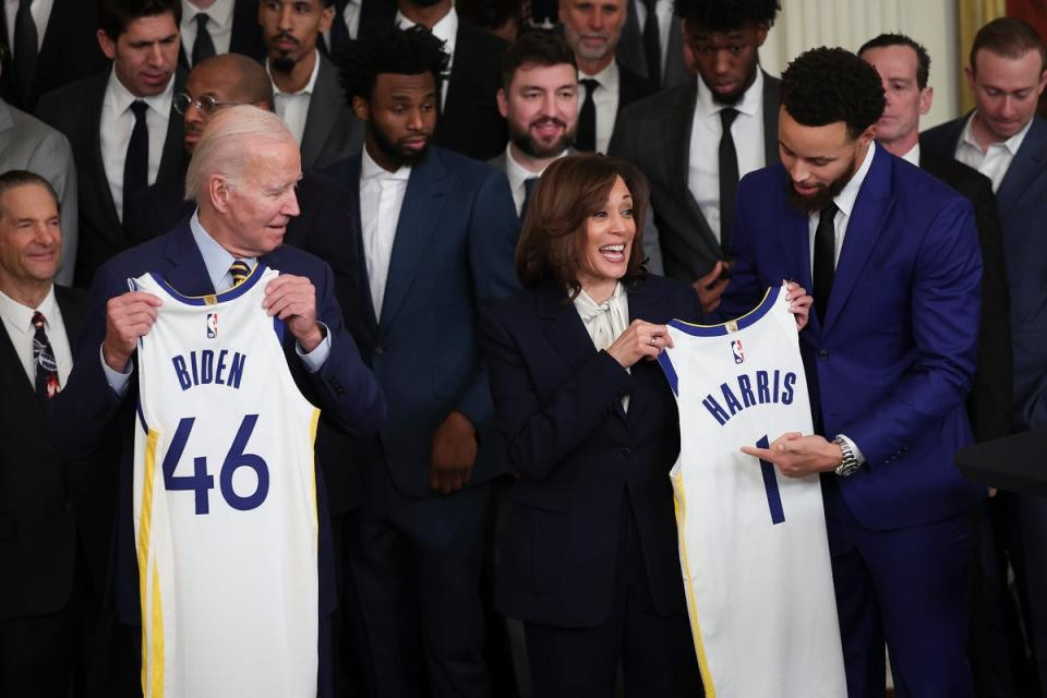 Steph Curry Endorses Kamala Harris for President at DNC: 'The Oval Office Suits Her Well'