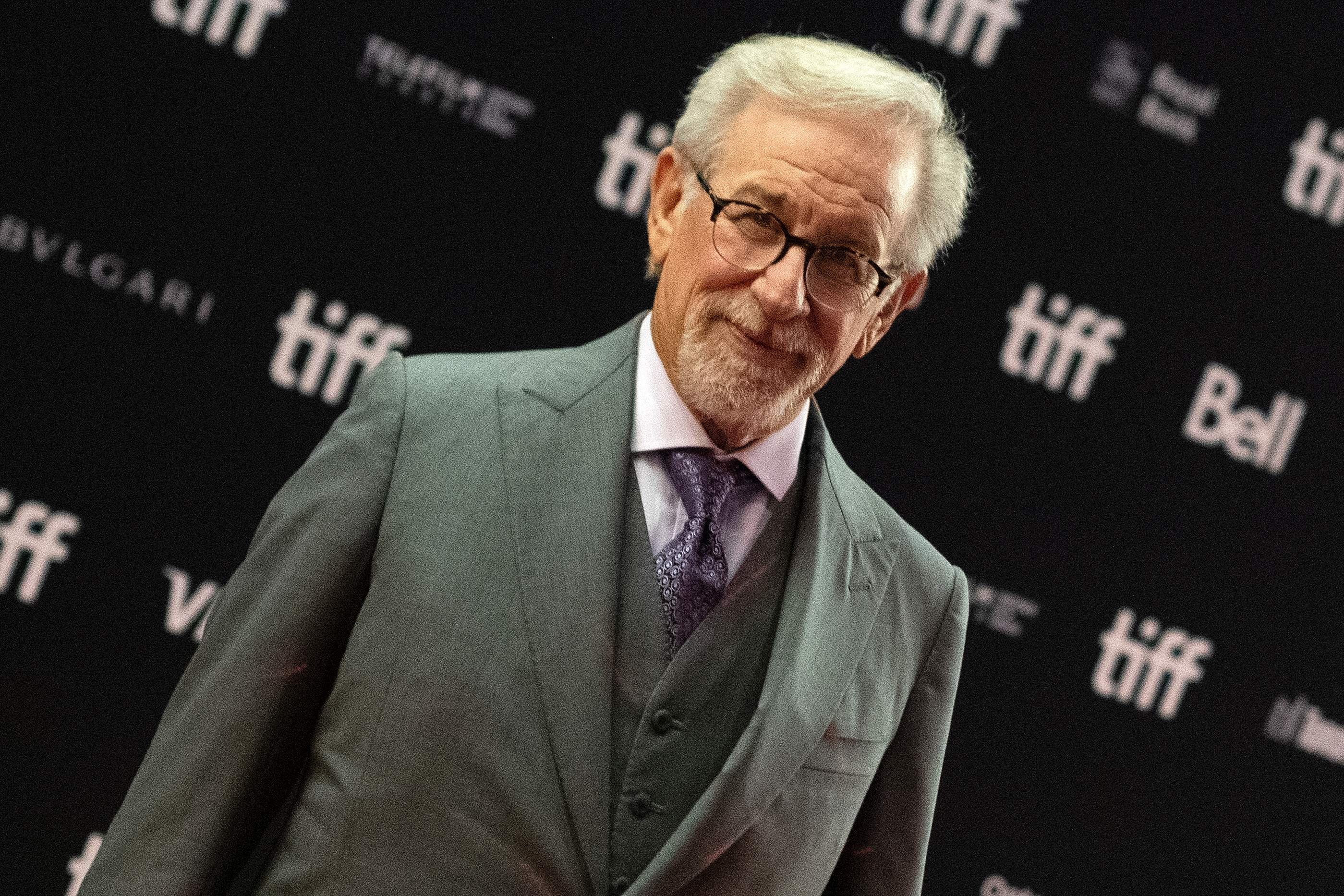 Steven Spielberg Visits the Set of Netflix's 'The Thursday Murder Club' Movie