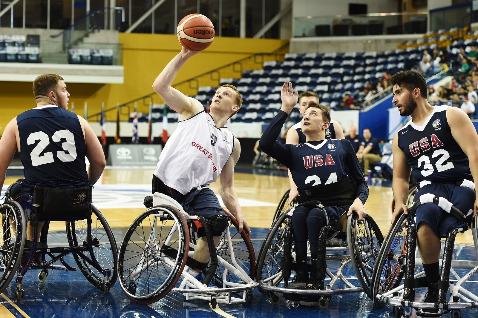 Team USA Men's Wheelchair Basketball Dominates Spain in Paralympic Opener