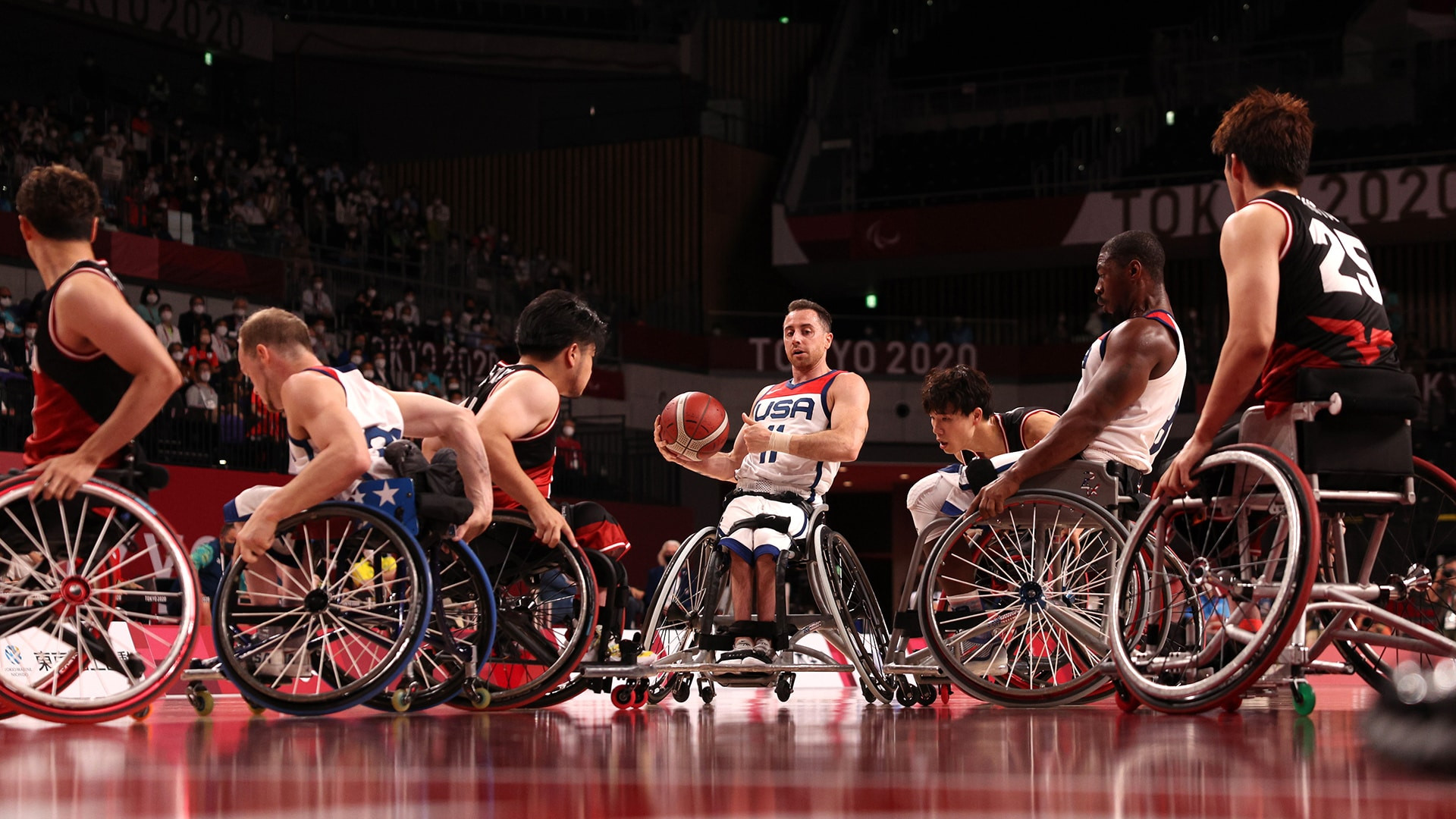 Team USA Men's Wheelchair Basketball Dominates Spain in Paralympic Opener