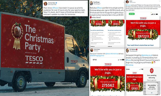 Tesco Customers: Time Running Out For Early Christmas Delivery Slots