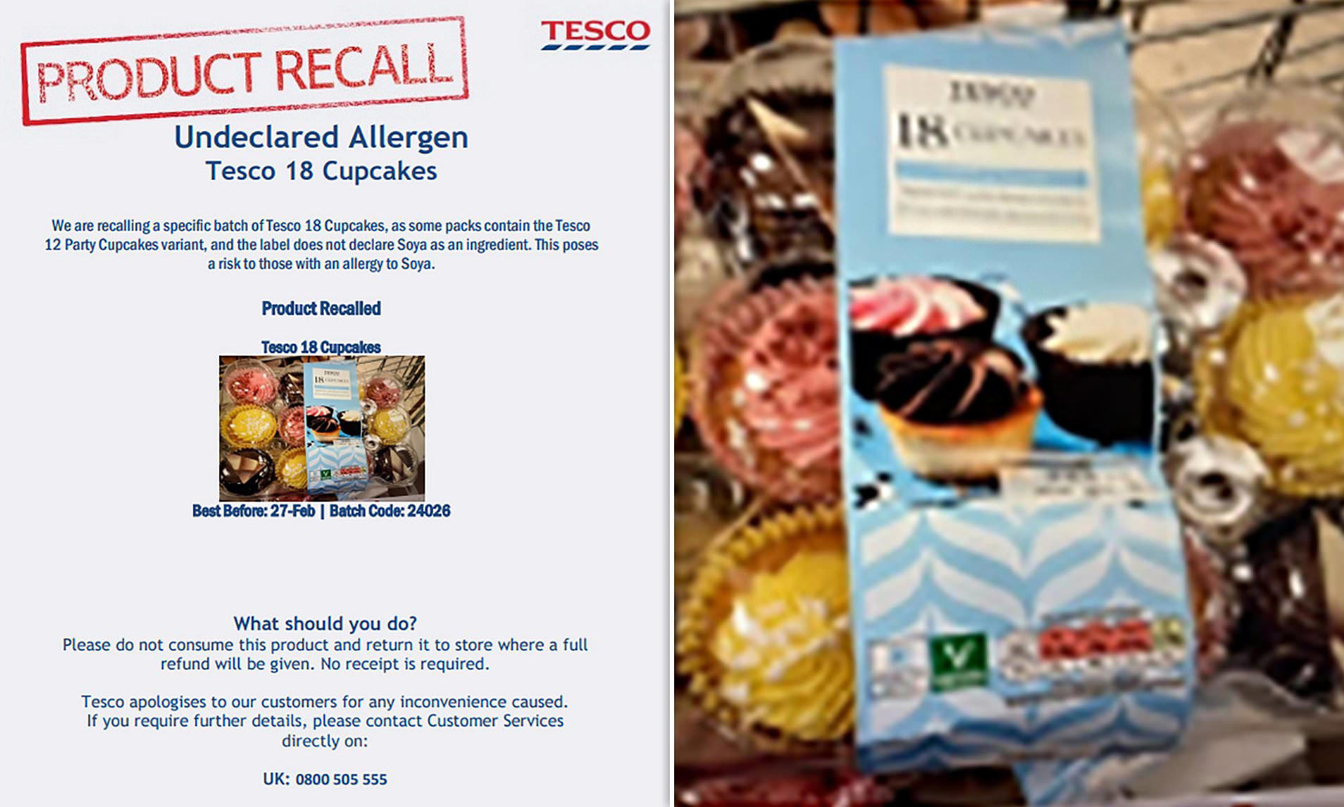 Tesco Issues Urgent Recall of Christmas Dinner Favorite Due to Health Risk: Check Your Fridge Now!