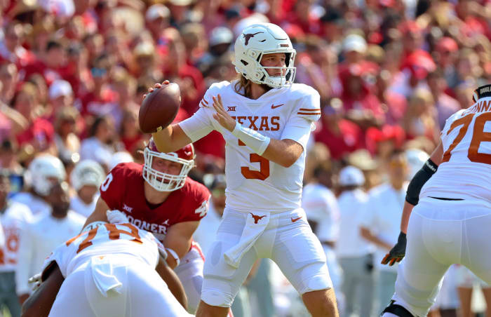 Texas vs. Oklahoma: Quinn Ewers Returns, But Can Sooners Pull Off an Upset?