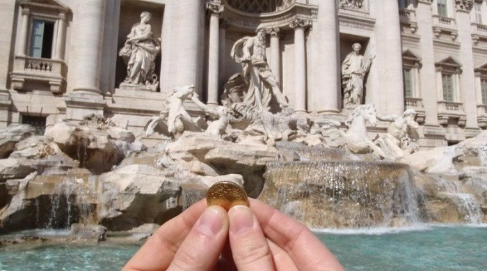 The Insane Amount Of Money Thrown Into Rome's Trevi Fountain And Where It Goes