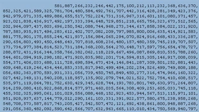 The World's Biggest Prime Number Just Broke The Record By 16 Million Digits