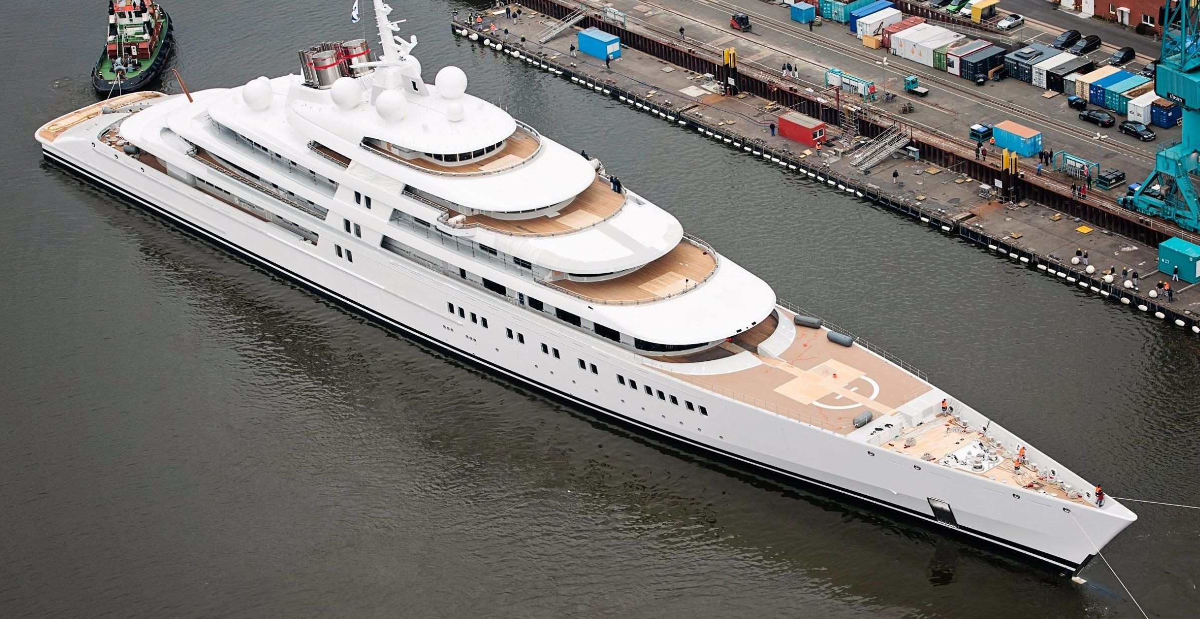 The World's Most Expensive Yacht: A £4 Billion Floating Palace With Dinosaur Bones and More Gold Than You Can Imagine