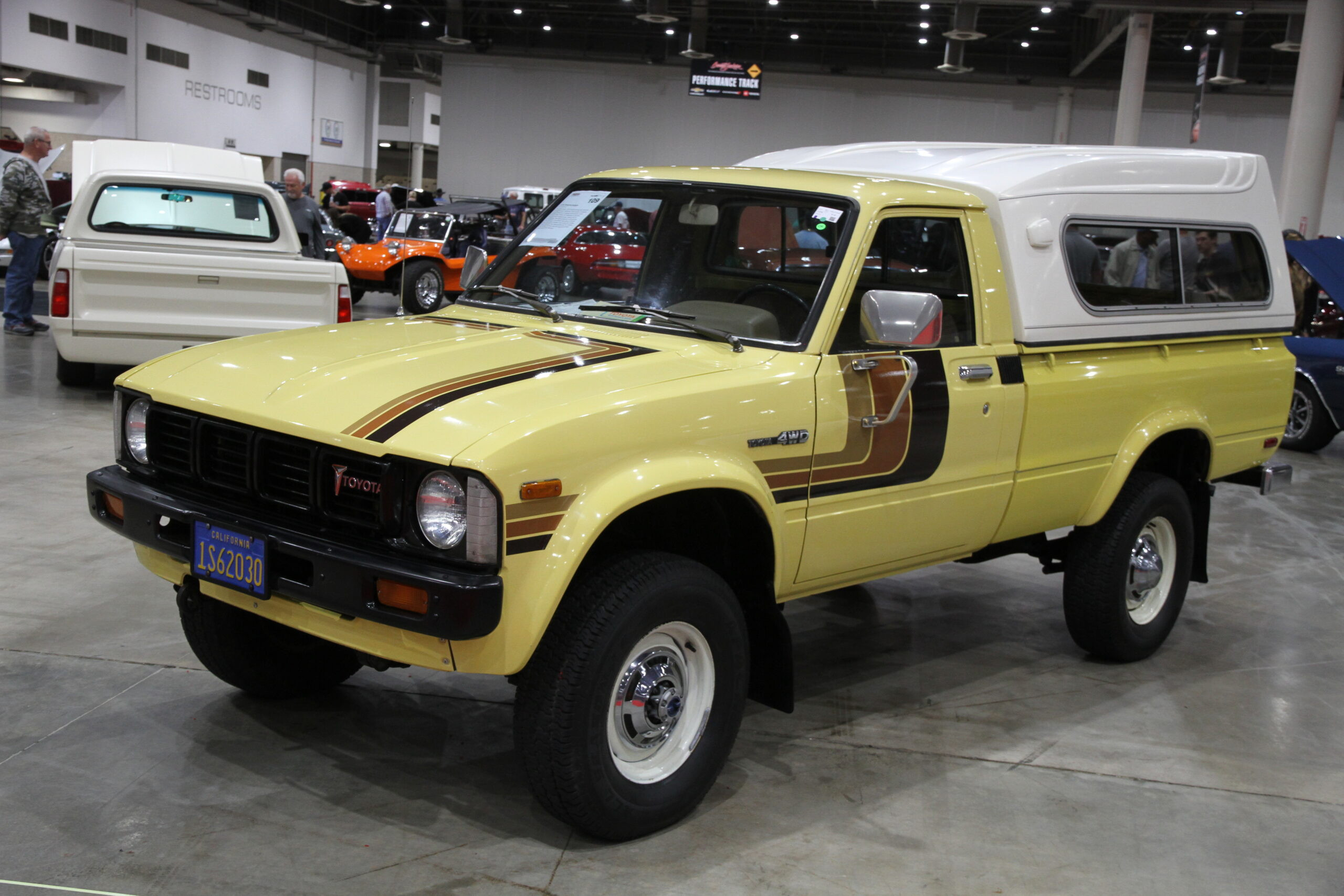 This 1979 Toyota Pickup Truck with Luxury In-Bed Seats Will Leave You Speechless!