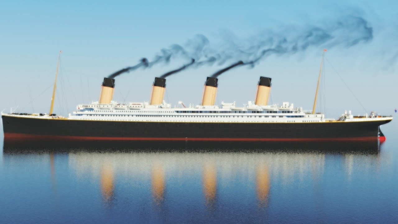 Titanic in Colour: See The Ship's Real Colours For The First Time in 112 Years