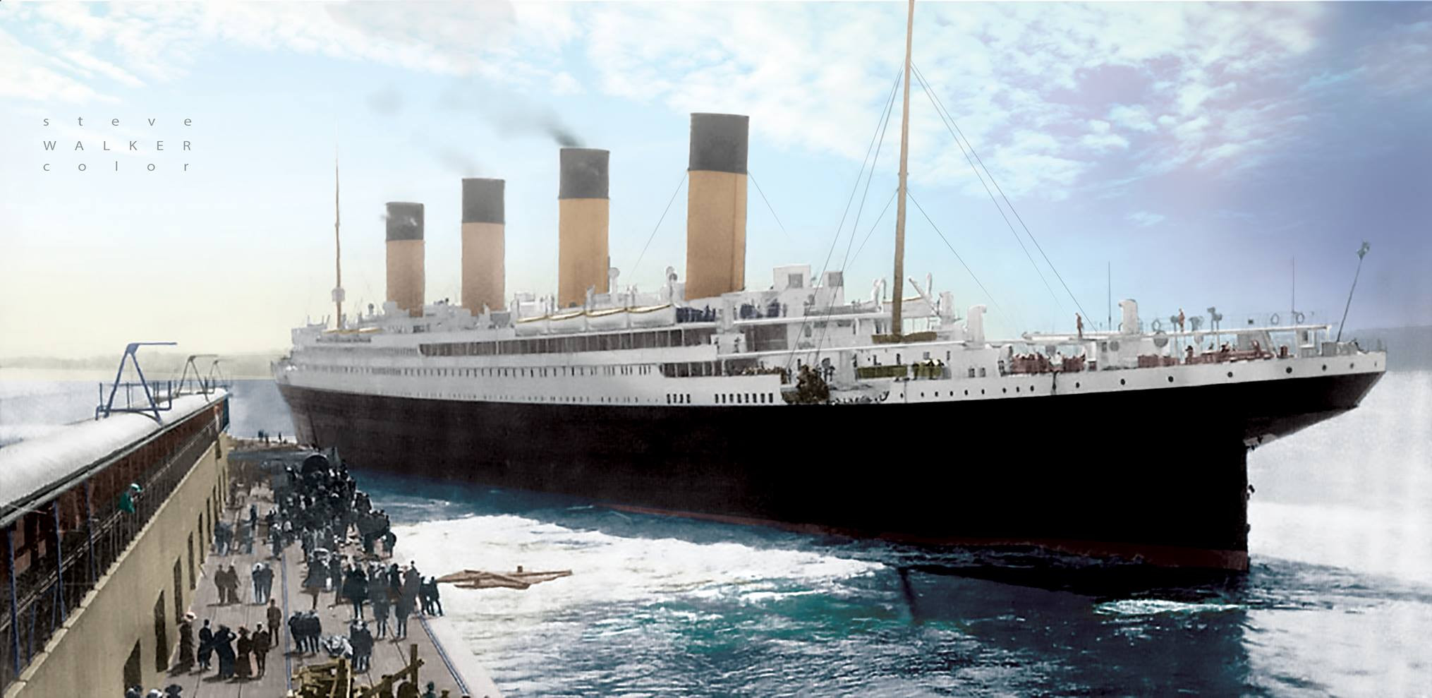 Titanic In Colour: The Fascinating Details You've Never Seen Before