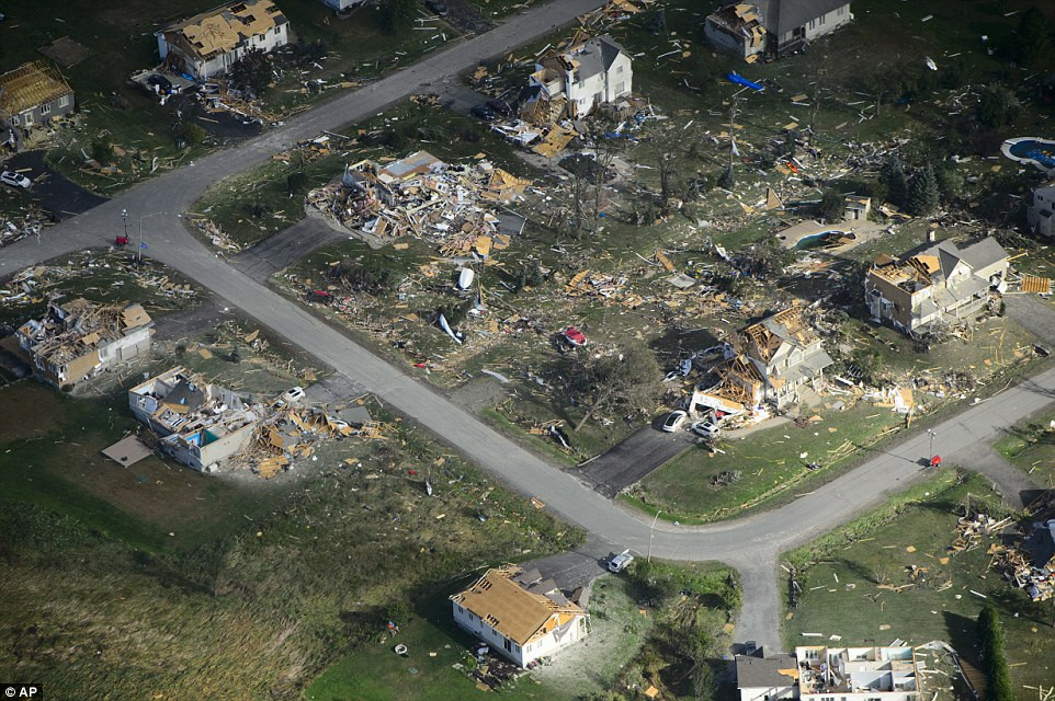 Tornado Tears Through Ayr, Ontario: Homes Damaged, Trees Downed, and One Home Hardware Store Heavily Damaged