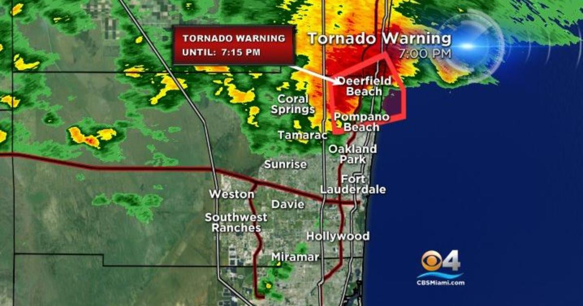 Tornado Warning Issued for Parts of Broward County: What You Need to Know