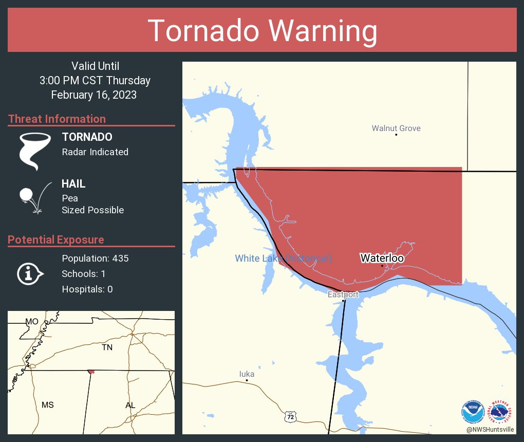 Tornado Warning Issued for Waterloo Region: Take Shelter Immediately