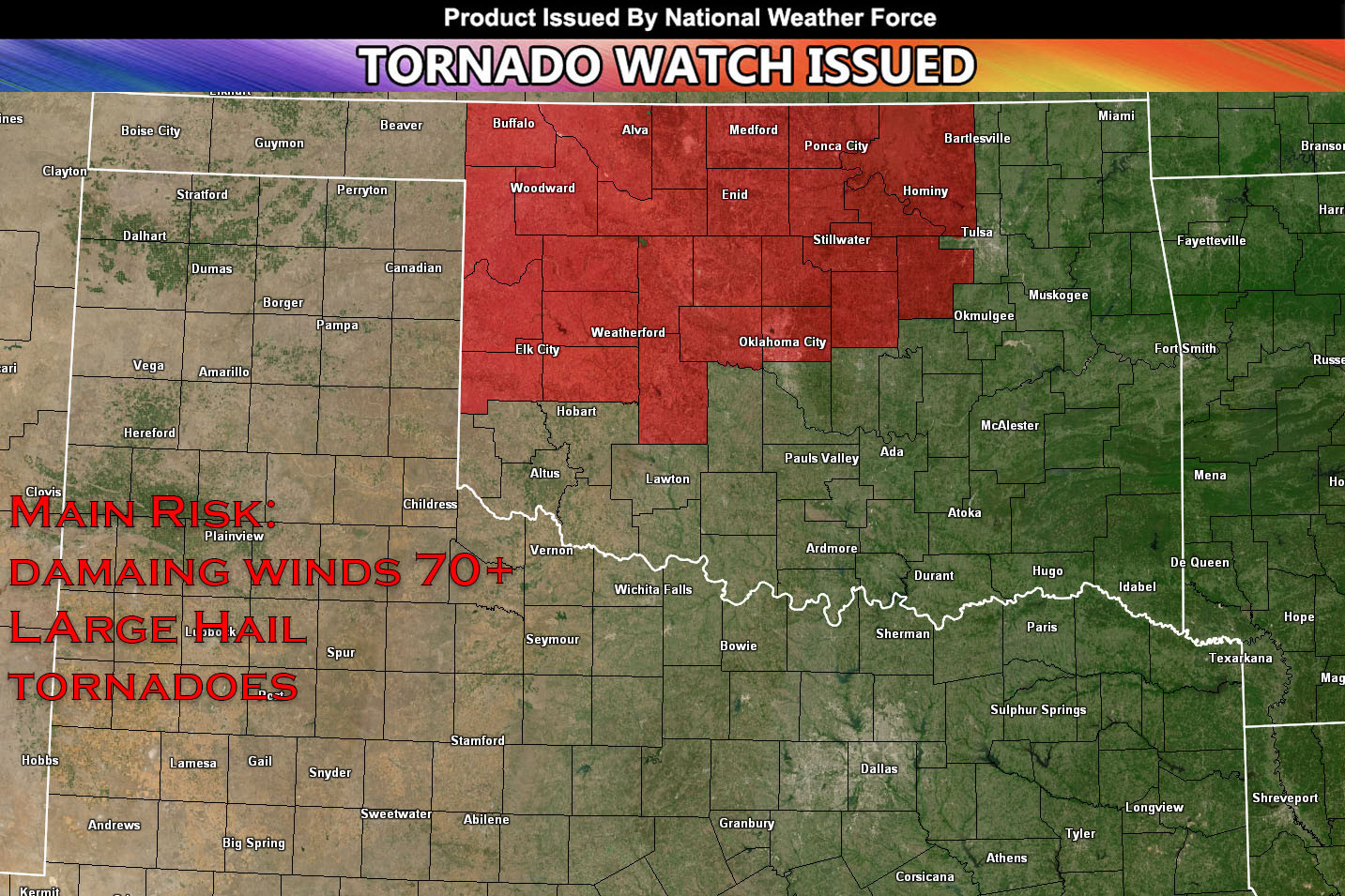 Tornado Watch Issued for DMV as Tropical Depression Debby Brings Heavy Rain and Flooding