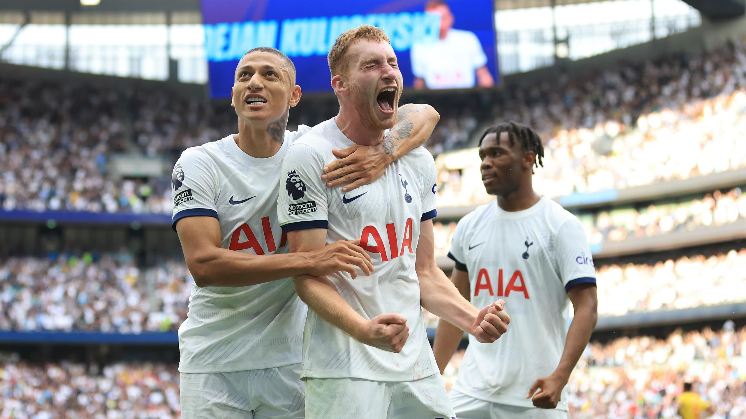 Tottenham Hotspur 1-0 Qarabag: Johnson Strikes as Spurs Win Despite Dragusin Red Card