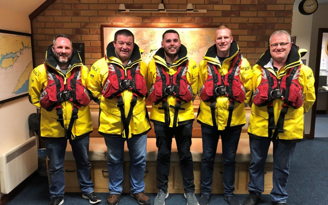 Troon RNLI Rescues Nine People After Vessel Runs Aground