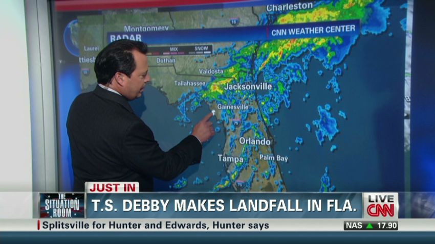 Tropical Storm Debby's Second US Landfall: Tornado Kills One in North Carolina