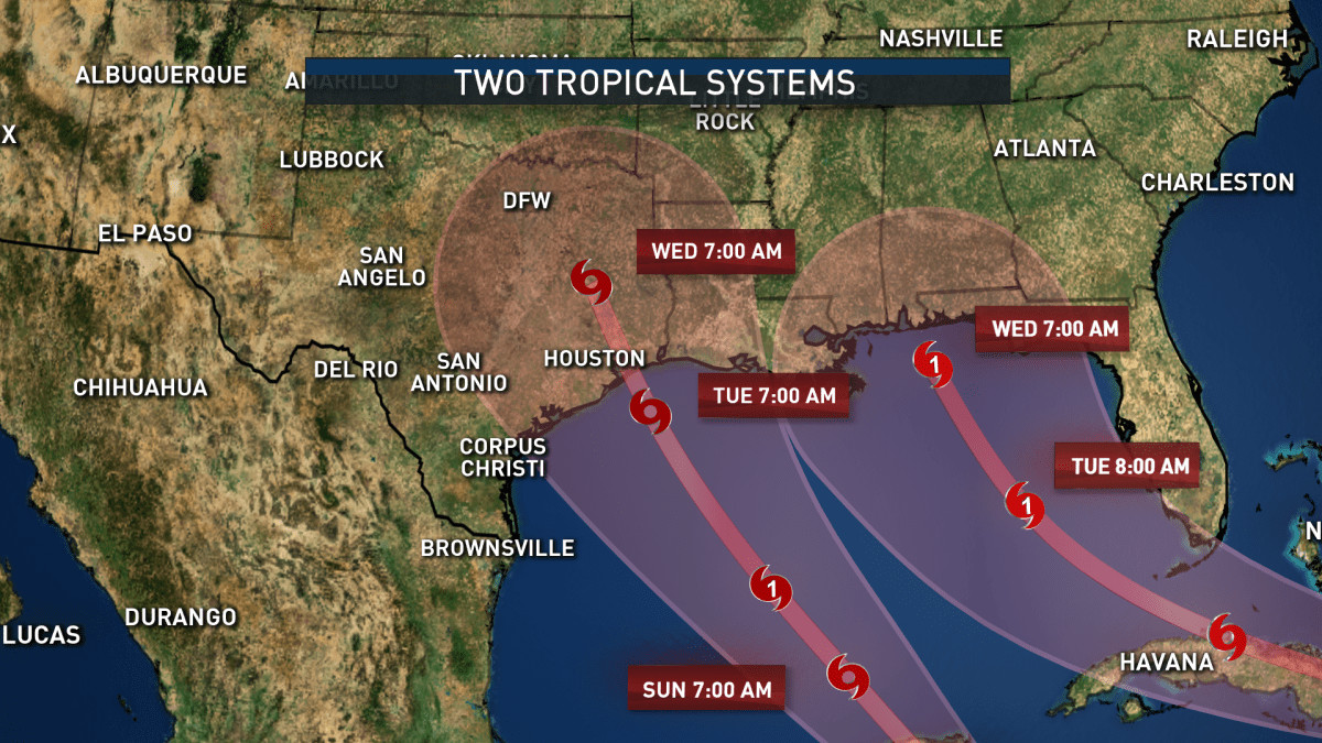 Tropical Storm Headed for Gulf Coast: Potential Hurricane Threat for Florida This Week