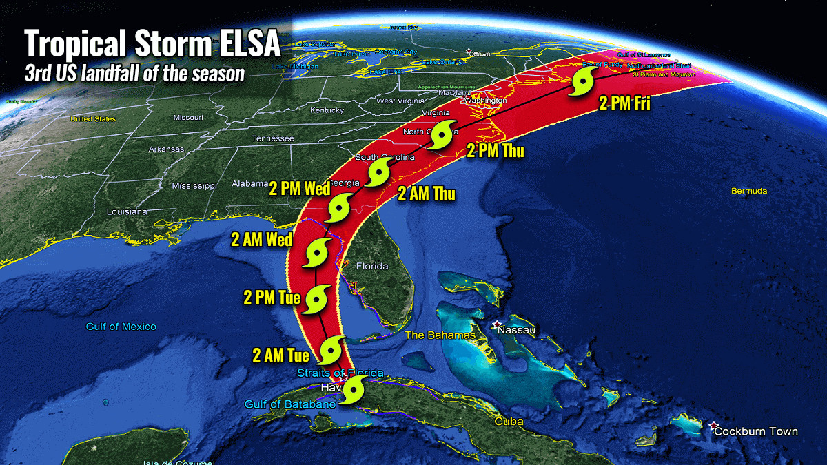 Tropical Storm Headed for Gulf Coast: Potential Hurricane Threat for Florida This Week