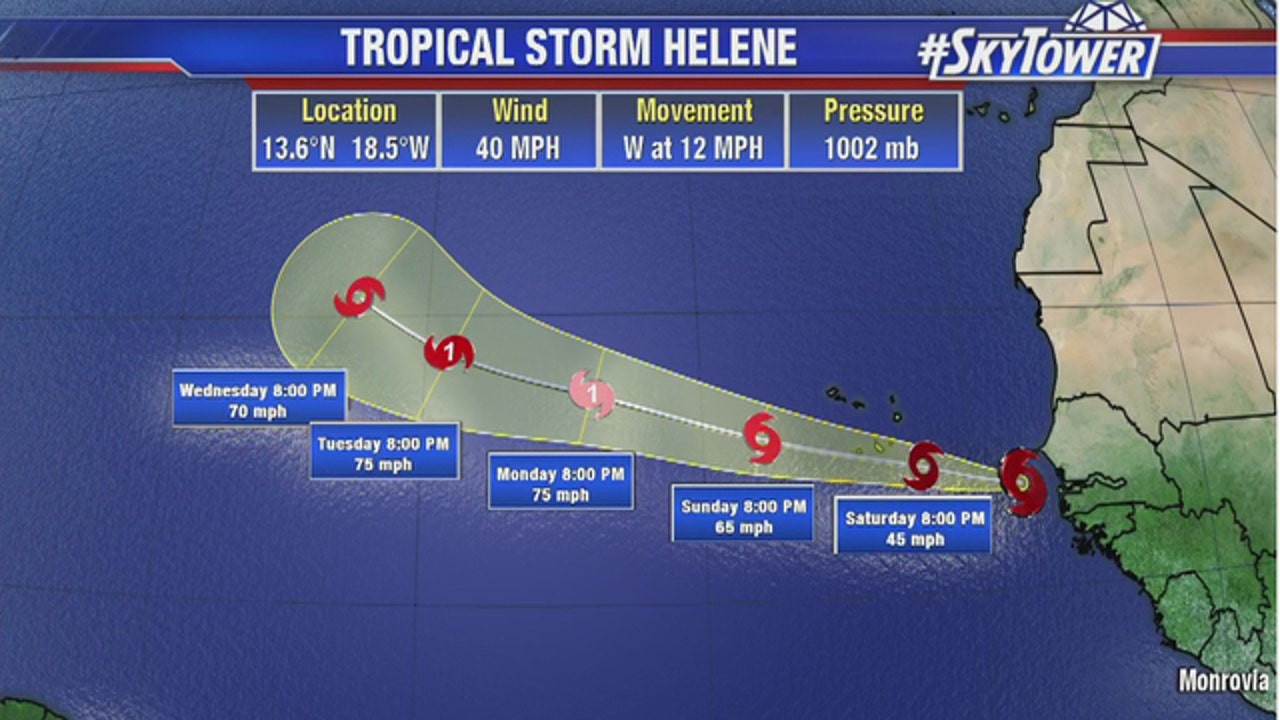 Tropical Storm Helene Florida Brace for Impacts as Storm Intensifies