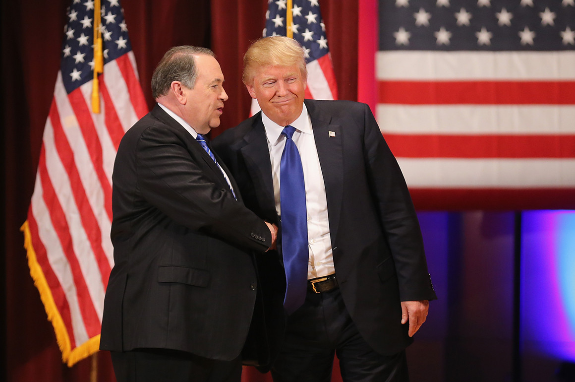 Trump Picks Evangelical Christian Mike Huckabee as U.S. Ambassador to Israel